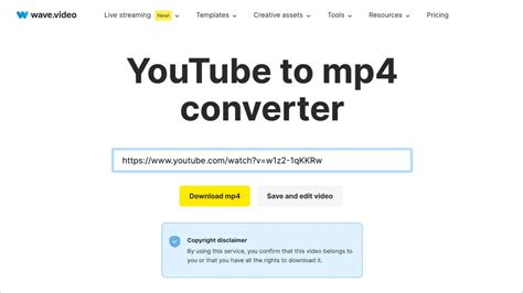 youzik|YouTube to MP4 Converter